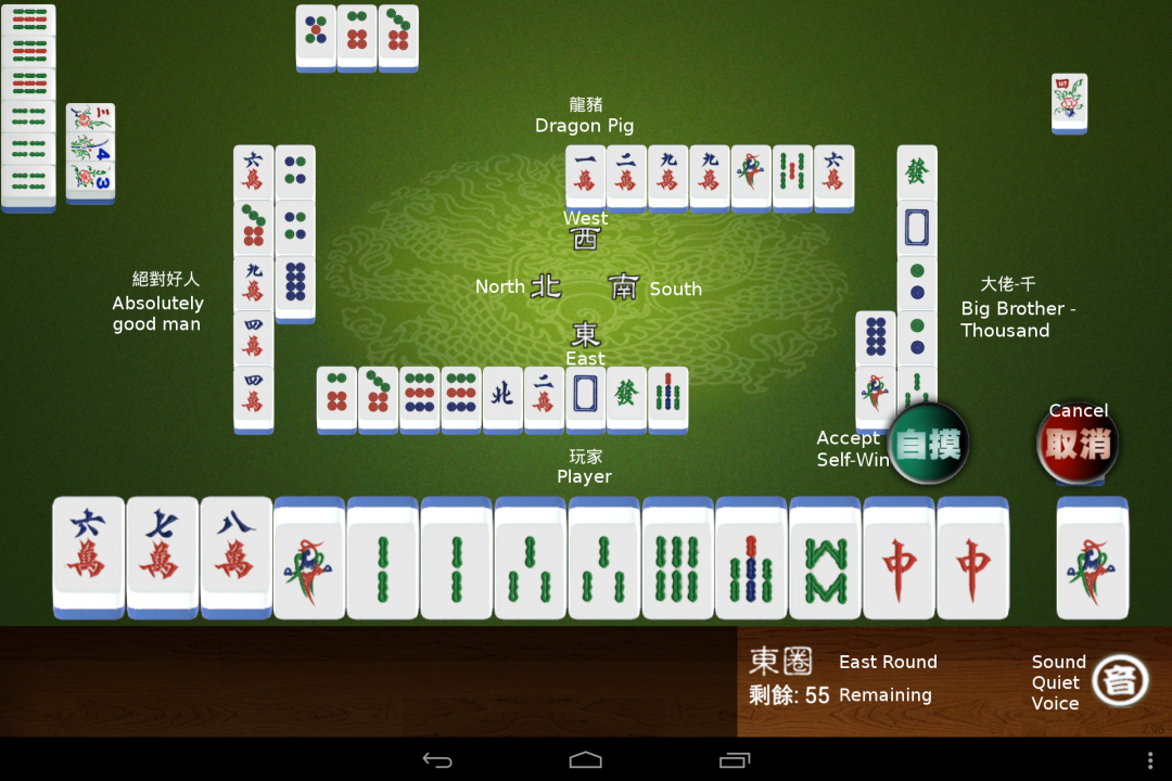 Self-pick Mahjong